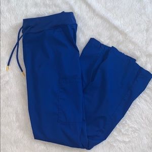Jaannu Scrub pants in Royal Blue